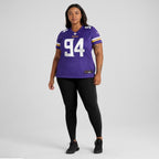 Taki Taimani Minnesota Vikings Nike Women's  Game Jersey -  Purple
