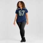 Charles Cross Seattle Seahawks Nike Women's Team Game Jersey -  College Navy