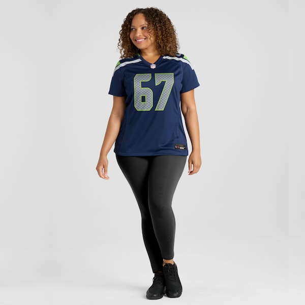 Charles Cross Seattle Seahawks Nike Women's Team Game Jersey -  College Navy