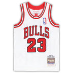 Michael Jordan Chicago Bulls Toddler 1997/98 Hardwood Classics Authentic Jersey - White/Black/Red