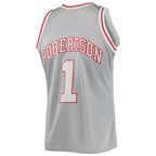 Oscar Robertson Milwaukee Bucks 75th Anniversary 1971/72 Hardwood Classics Swingman Jersey - Silver