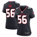 Jamal Hill Houston Texans Nike Women's Team Game Jersey -  Navy