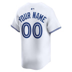 Toronto Blue Jays Nike Home Limited Custom Jersey - White