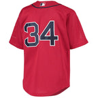 David Ortiz Boston Red Sox Youth Cooperstown Collection Batting Practice Jersey - Red