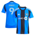 Prince Owusu CF Montreal adidas Women's 2025 Montréal Original Replica Player Jersey - Blue