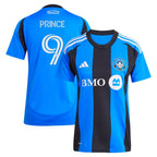 Prince Owusu CF Montreal adidas Women's 2025 Montréal Original Replica Player Jersey - Blue