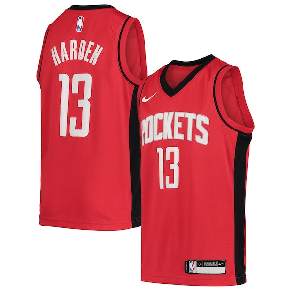 James Harden Houston Rockets Nike Youth Team Swingman Jersey - Icon Edition - Red
