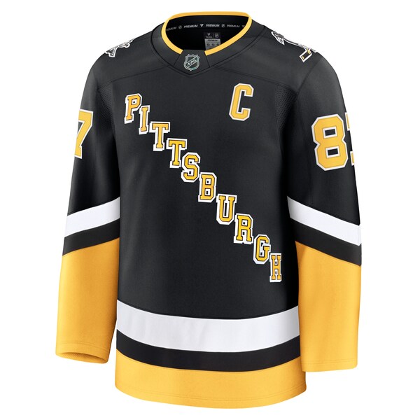 Sidney Crosby Pittsburgh Penguins  Alternate Premium Jersey - Black/White