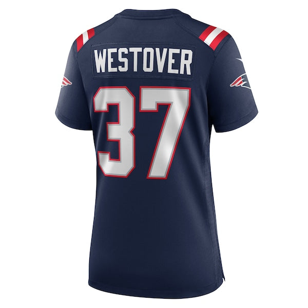 Jack Westover New England Patriots Nike Women's Team Game Jersey -  Navy