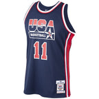 Karl Malone USA Basketball 1992 Dream Team Authentic Jersey - Navy