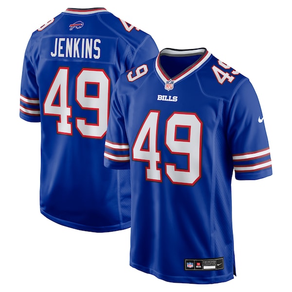 Keonta Jenkins Buffalo Bills Nike Team Game Jersey -  Royal