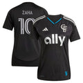 Wilfried Zaha Charlotte FC adidas Women's 2025 Fortress Kit Replica Player Jersey - Black