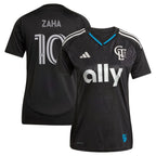 Wilfried Zaha Charlotte FC adidas Women's 2025 Fortress Kit Replica Player Jersey - Black