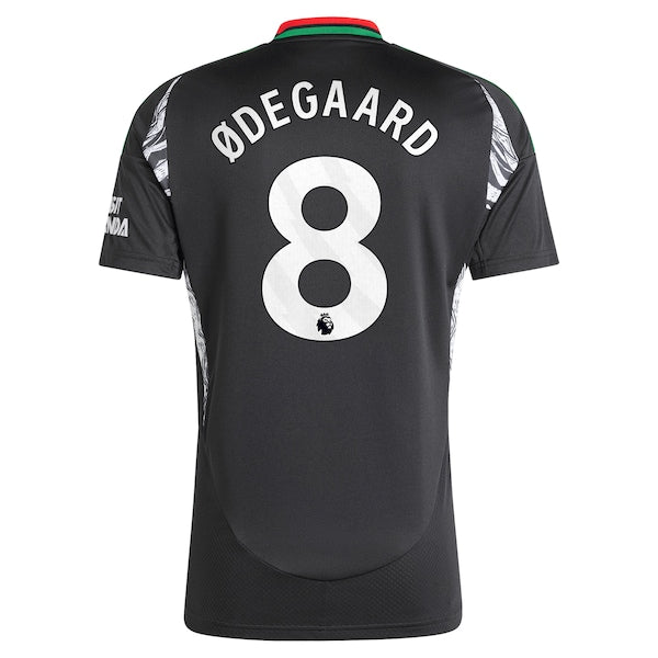 Martin Odegaard Arsenal adidas 2024/25 Away Replica Player Jersey - Black