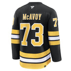 Charlie McAvoy Boston Bruins  Home Premium Player Jersey - Black