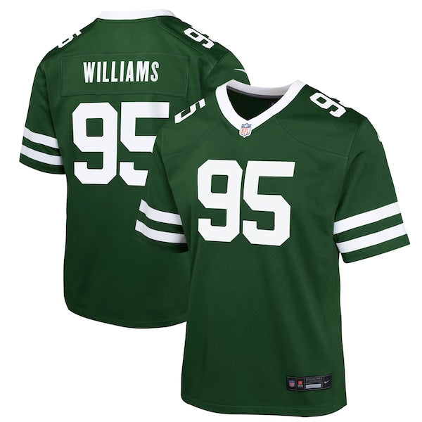 Quinnen Williams New York Jets Nike Youth Game Jersey - Legacy Green/Black