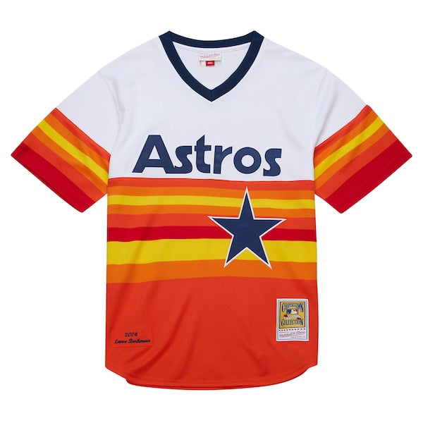 Lance Berkman Houston Astros 2004 Cooperstown Collection Authentic Throwback Jersey - White