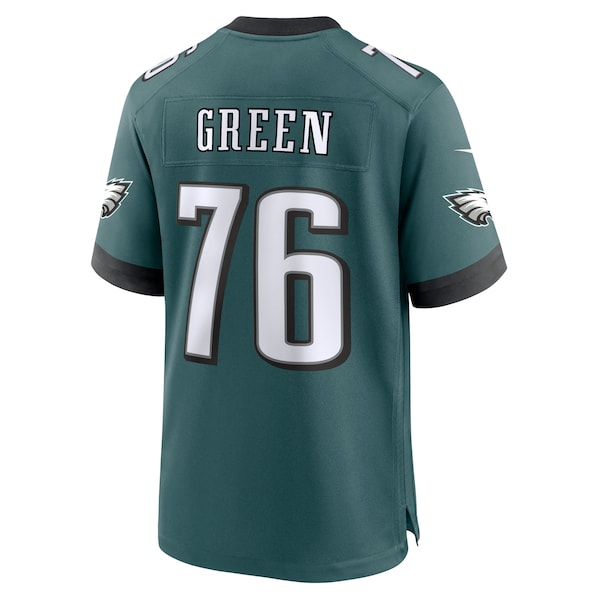 Kenyon Green Philadelphia Eagles Nike Team Game Jersey - Midnight Green