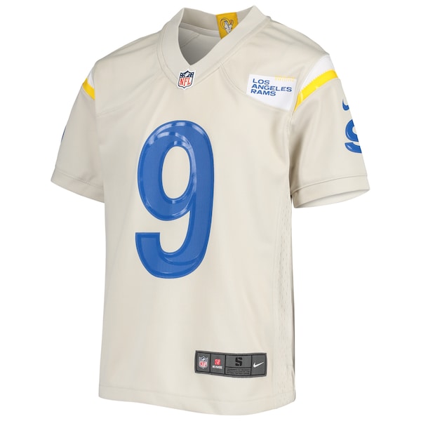 Matthew Stafford Los Angeles Rams Nike Youth Game Jersey - Cream/Royal/White