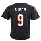 Joe Burrow Cincinnati Bengals Nike Toddler Game Jersey - Black