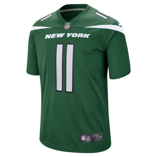 Jermaine Johnson II New York Jets Nike Game Jersey - Gotham Green/White