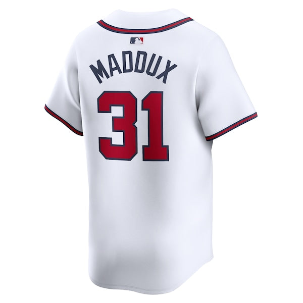 Greg Maddux Atlanta Braves Nike Home Limited Player Jersey - White