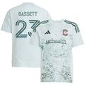 Cole Bassett Colorado Rapids adidas Youth 2025 Headwaters Replica Player Jersey - Green