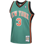 Stephon Marbury New York Knicks 2001/02 Hardwood Classics Swingman Jersey - Green