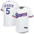 Corey Seager Texas Rangers Nike Youth Home Replica Player Jersey - White