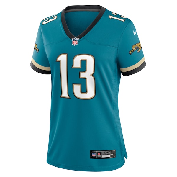 Christian Kirk Jacksonville Jaguars Nike Women's Prowler Throwback Game Jersey - Teal
