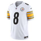 Kenny Pickett Pittsburgh Steelers Nike Vapor F.U.S.E. Limited Jersey - White/Black