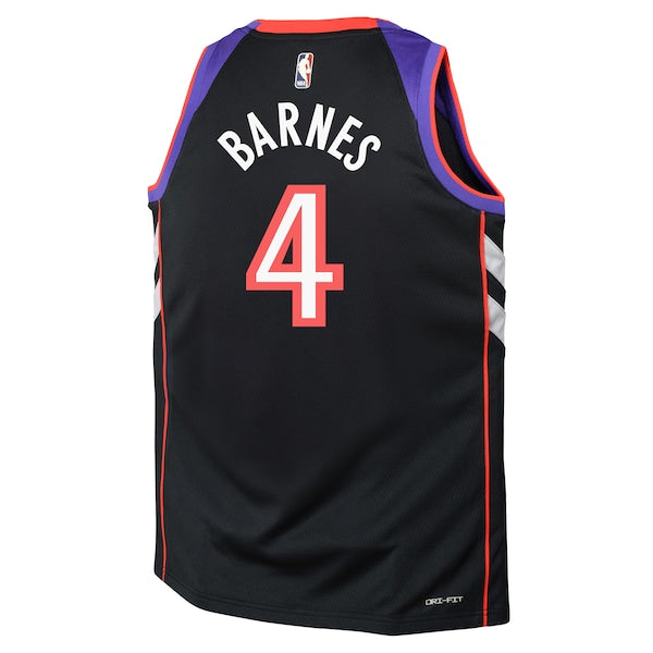 Scottie Barnes Toronto Raptors Nike Youth 2024/25 Swingman Jersey - Purple - Classic Edition