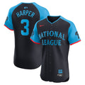 Bryce Harper National League Nike 2024 MLB All-Star Game Elite Player Jersey - Navy
