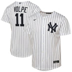 Anthony Volpe New York Yankees Nike Youth Home Replica Player Jersey - White