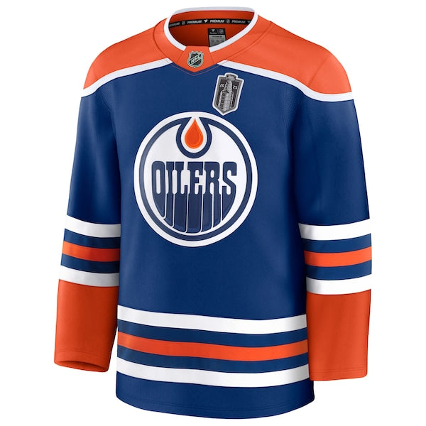 Edmonton Oilers  2025 Stanley Cup Final Home Premium Jersey - Royal