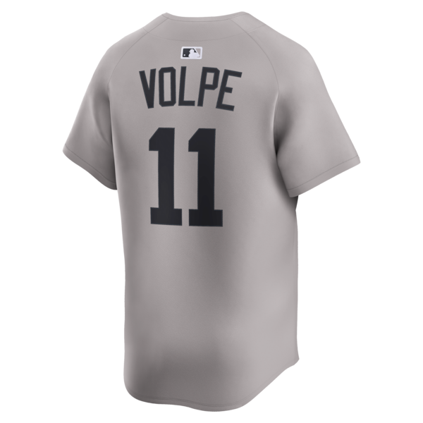 Anthony Volpe New York Yankees Nike Road Limited Player Jersey - Gray/White