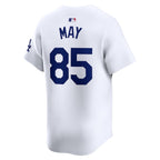 Dustin May Los Angeles Dodgers Nike Home Limited Player Jersey - White