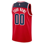 Washington Wizards Nike 2021/22 Diamond Swingman Custom Jersey - Icon Edition - Red