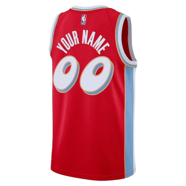 Memphis Grizzlies Nike Unisex 2024/25 Custom Swingman Jersey - City Edition - Red