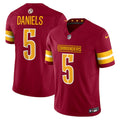 Jayden Daniels Washington Commanders Nike Vapor F.U.S.E. Limited Jersey - Burgundy