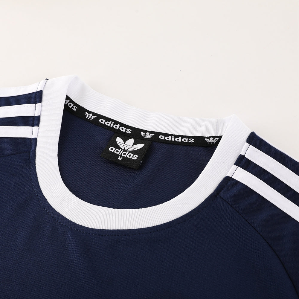 Adidas Short Sleeve Training Jersey Set - AD07- Dark Blue