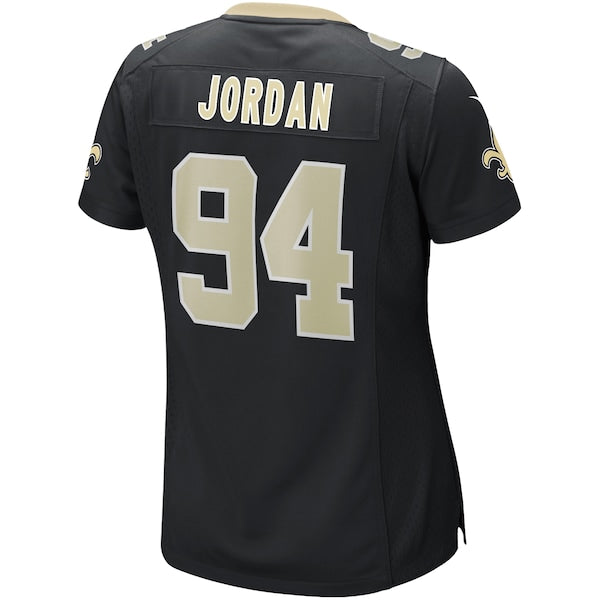 Cameron Jordan New Orleans Saints Nike Women's Game Jersey - Black/White