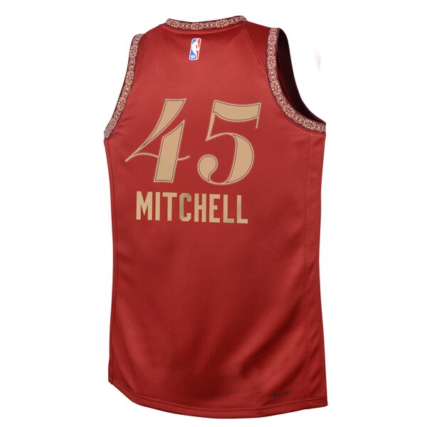 Donovan Mitchell Cleveland Cavaliers Nike Youth  Swingman Replica Jersey - City Edition - Wine