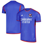 Olympique Lyonnais adidas 2023/24 Away Replica Jersey - Blue