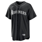 Julio Rodríguez Seattle Mariners Nike Lights Out Replica Player Jersey - Black