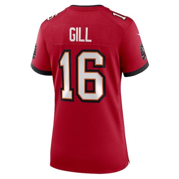 Trenton Gill Tampa Bay Buccaneers Nike Women's Team Game Jersey -  Red