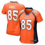 Lucas Krull Denver Broncos Nike Women's Team Game Jersey -  Orange