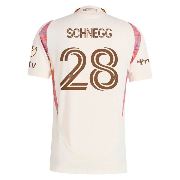 David Schnegg D.C. United adidas 2025 The Soul Kit Authentic Player Jersey - Natural