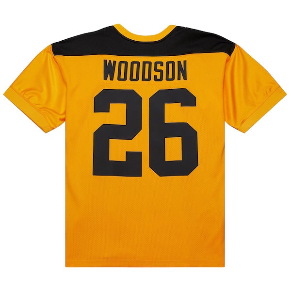 Rod Woodson Pittsburgh Steelers 1994  Authentic Throwback Retired Player Jersey - Gold