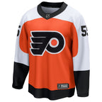 Givani Smith Philadelphia Flyers  Home Breakaway Jersey - Orange